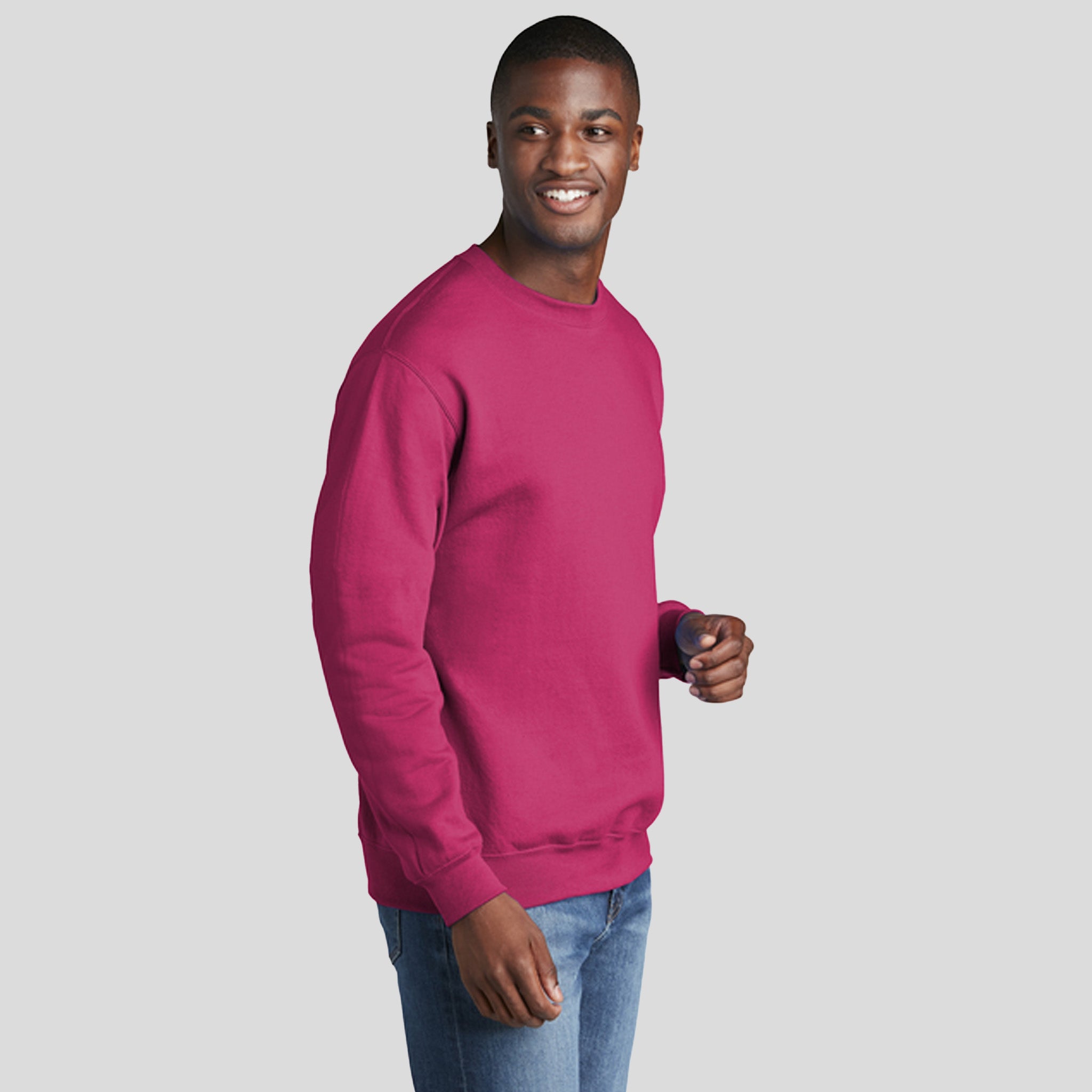 Core Fleece Crewneck Sweatshirt | Sangria