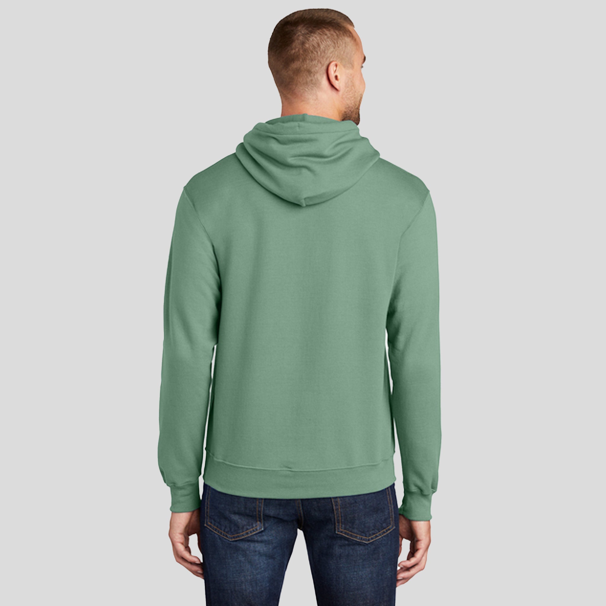 Core Fleece Pullover Hooded Sweatshirt | Laurel Green