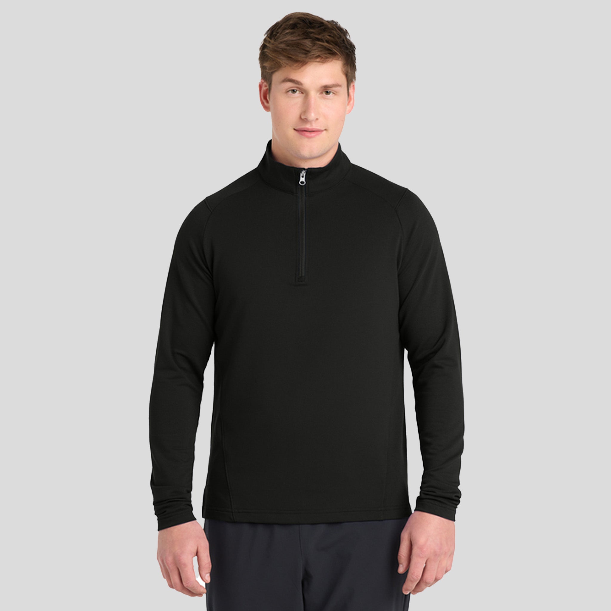 Men's Sport-Wick® Flex Fleece 1/4-Zip | Black