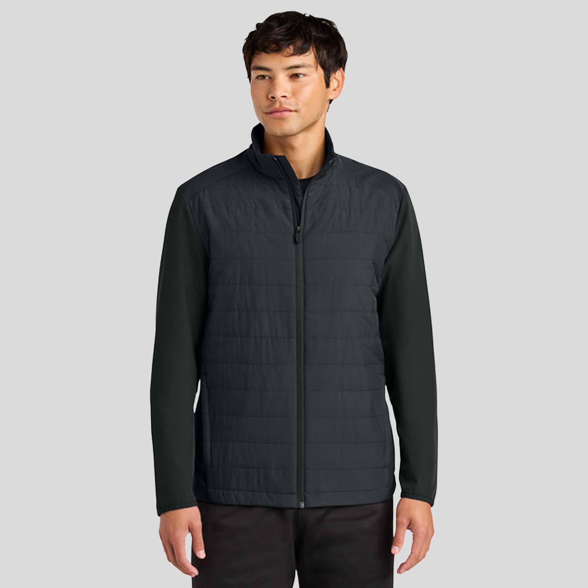 Men's Teknical Hybrid Jacket | Black