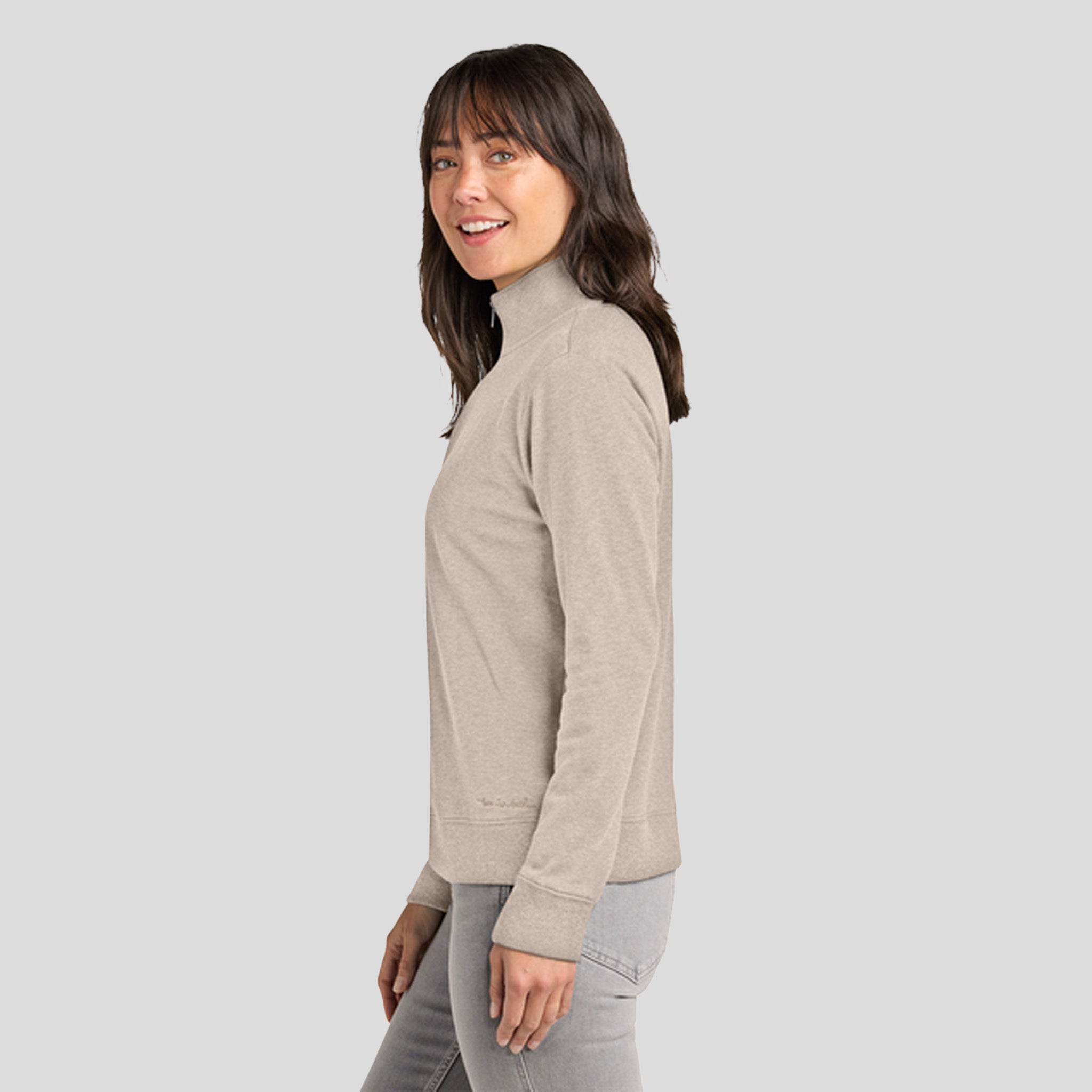 Women’s Ocean Villa 1/4-Zip | Natural Heather
