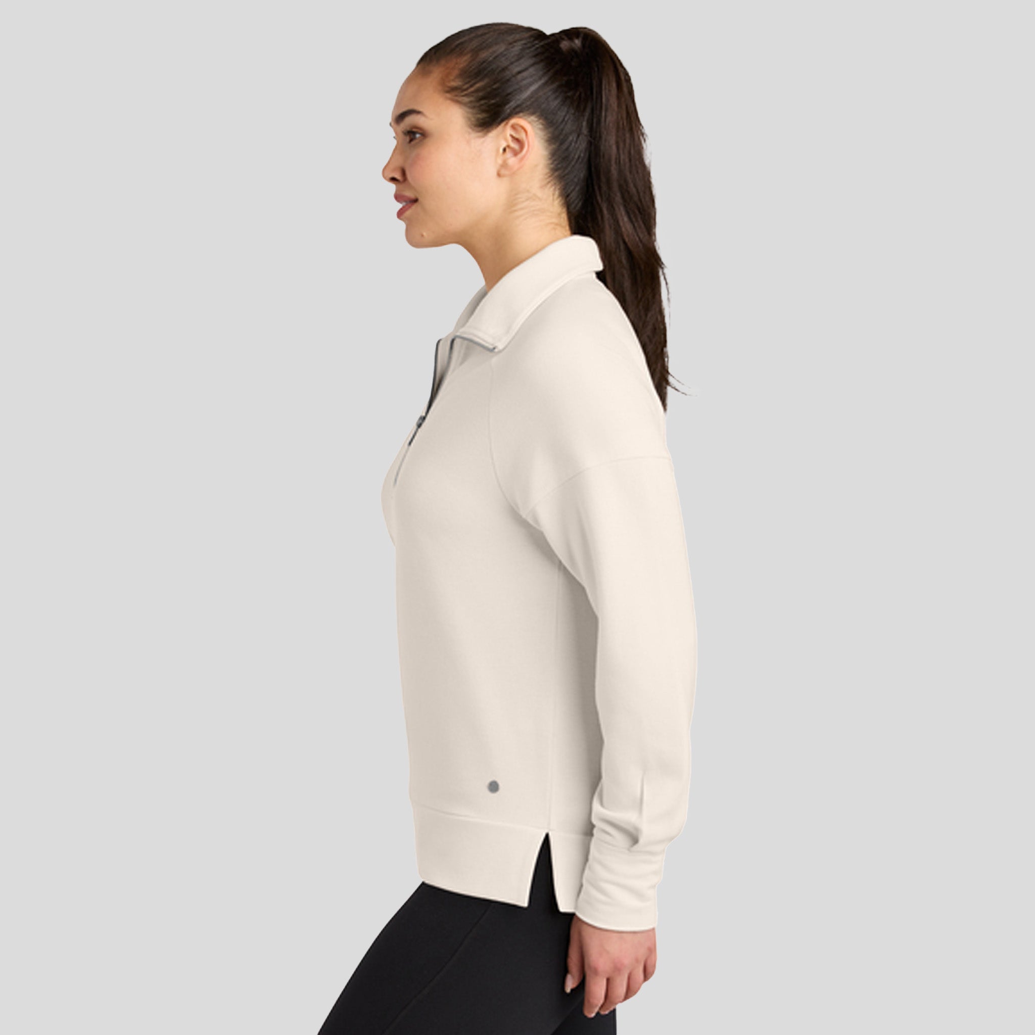 Women’s Luuma 1/2-Zip | Light Suede