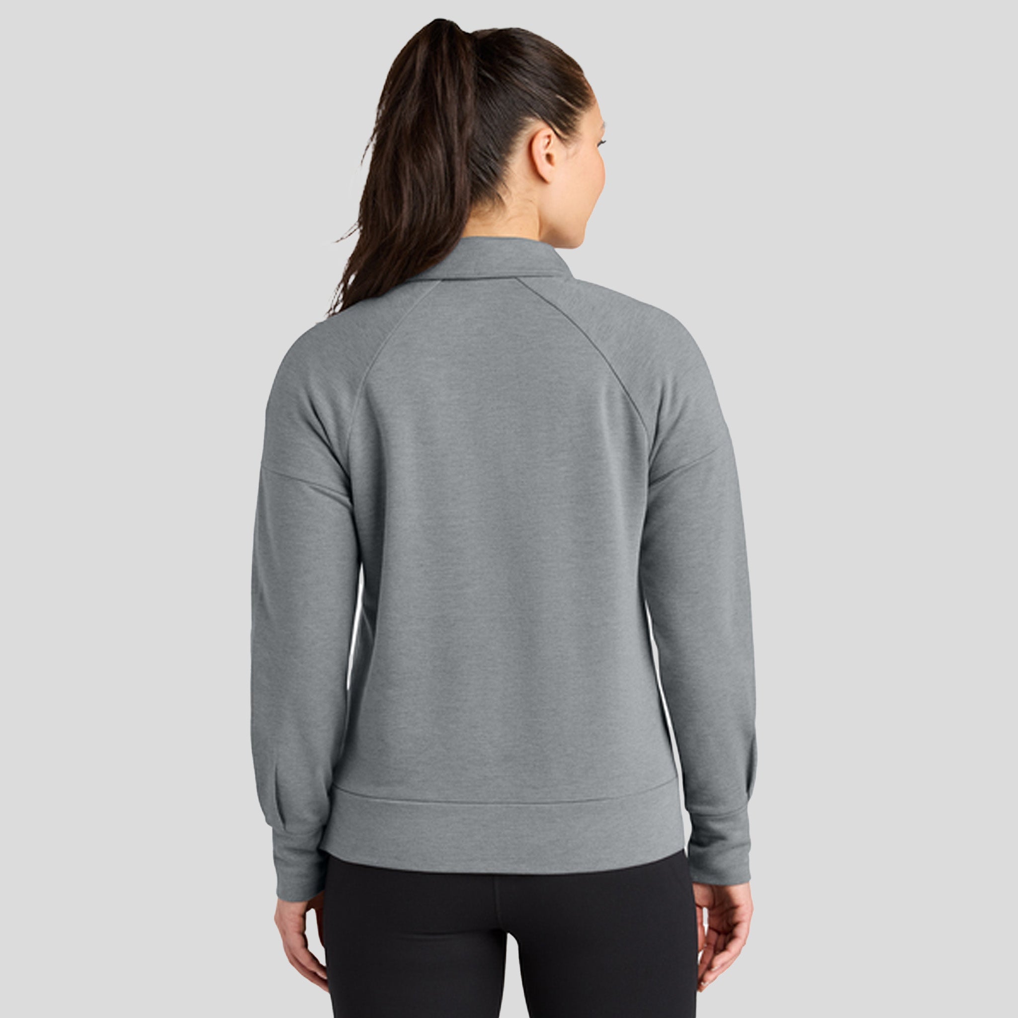Women’s Luuma 1/2-Zip | Petrol Grey Heather