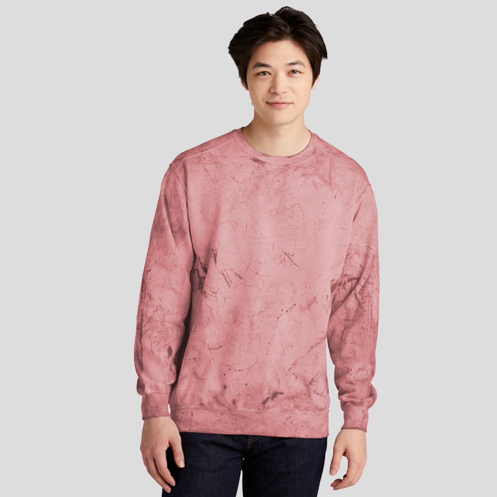 Color Blast Crewneck Sweatshirt | Clay