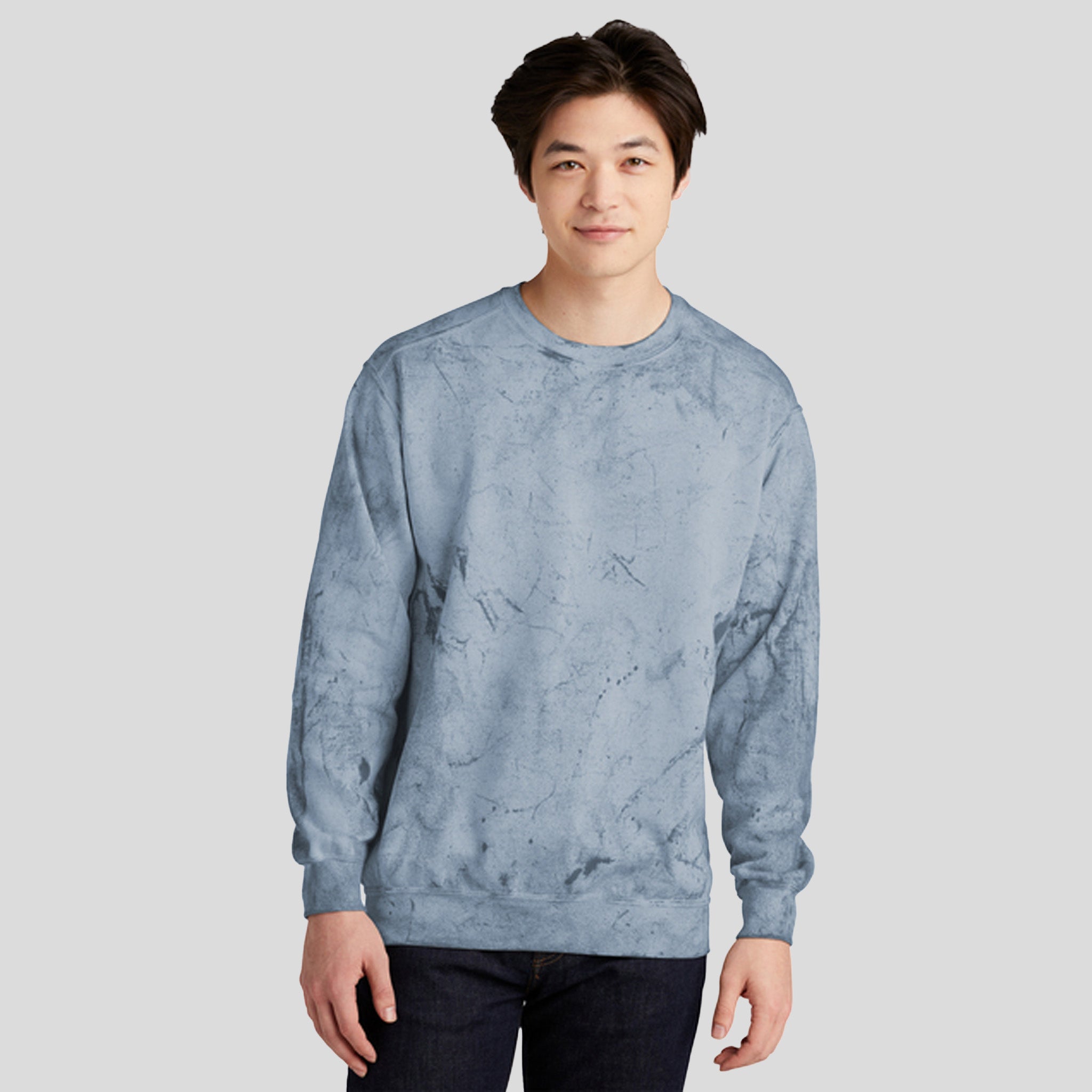 Color Blast Crewneck Sweatshirt | Ocean