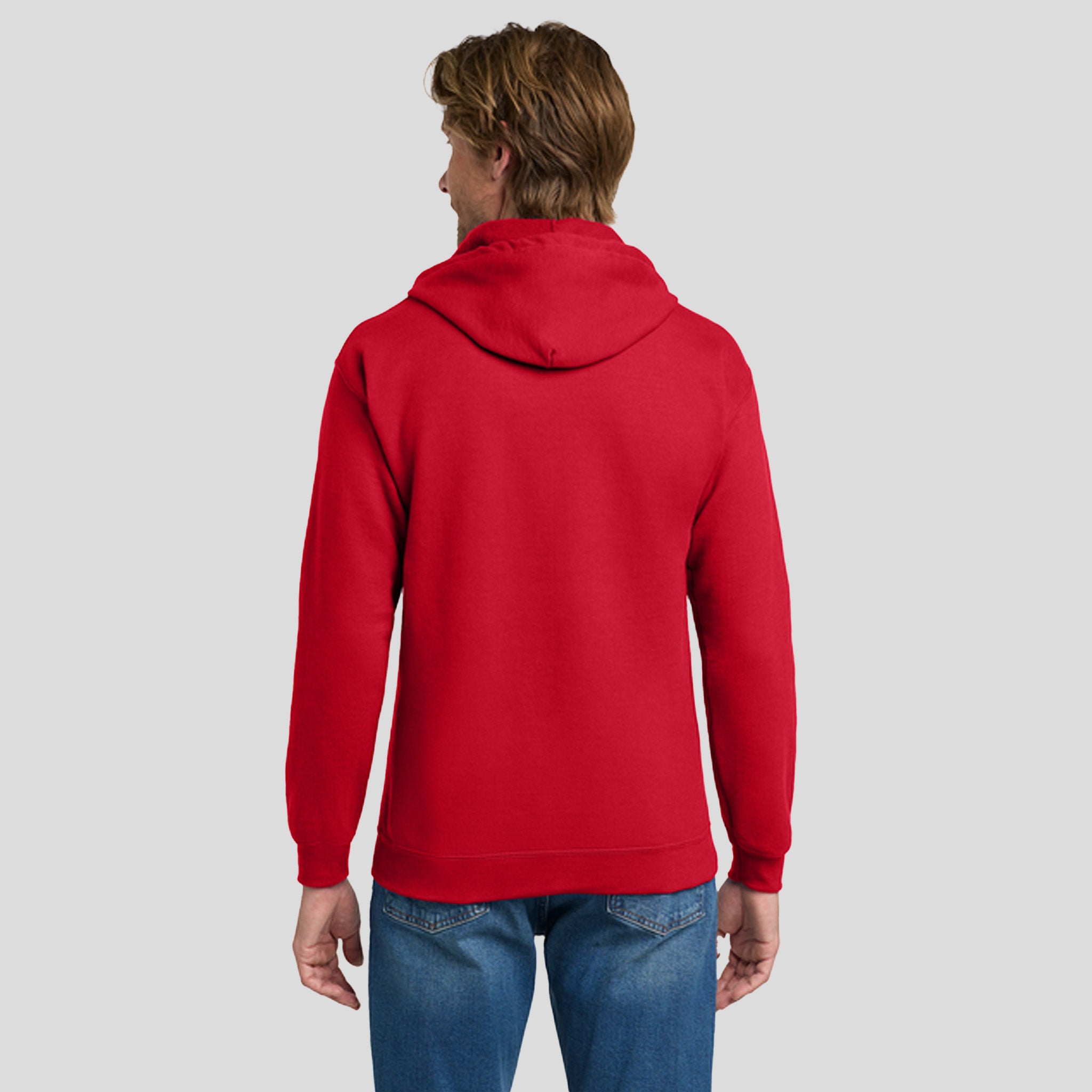 Heavy Blend™ Full-Zip Hooded Sweatshirt | Red