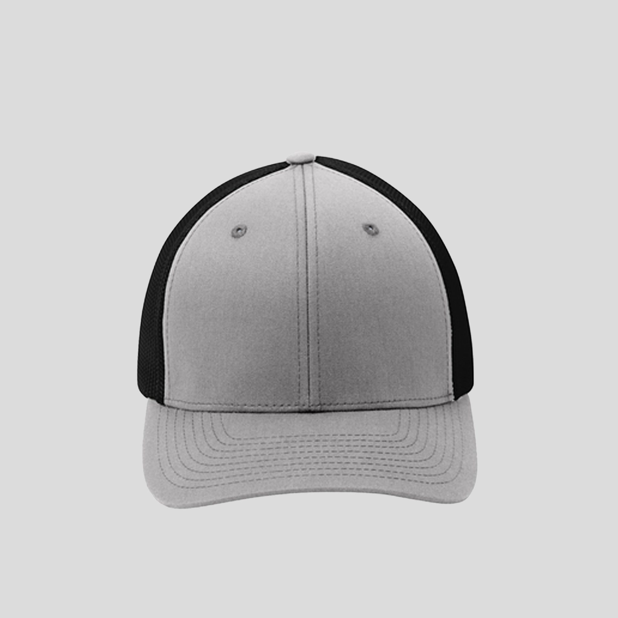 Flexfit® Mesh Back Cap | Silver/Black