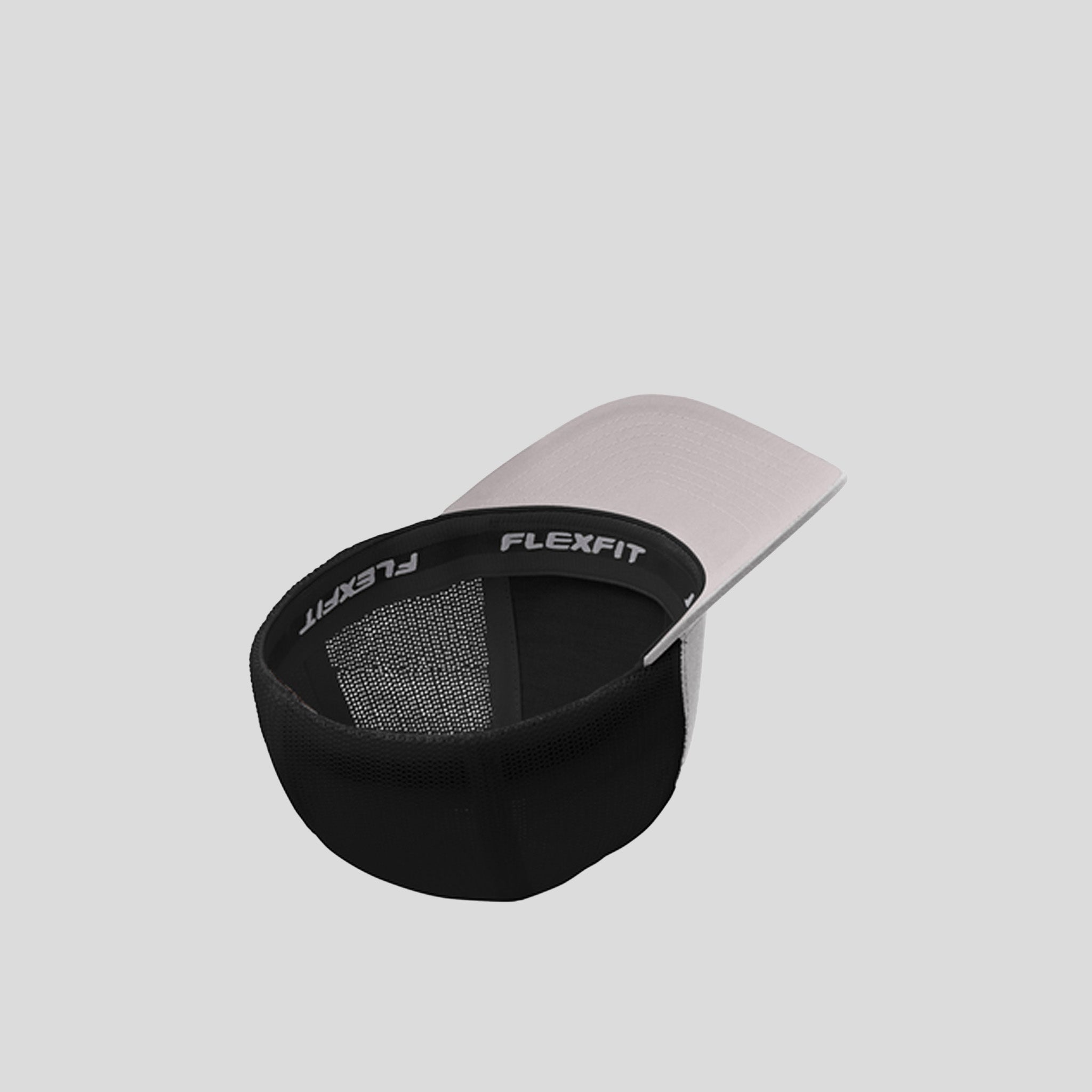 Flexfit® Mesh Back Cap | Silver/Black
