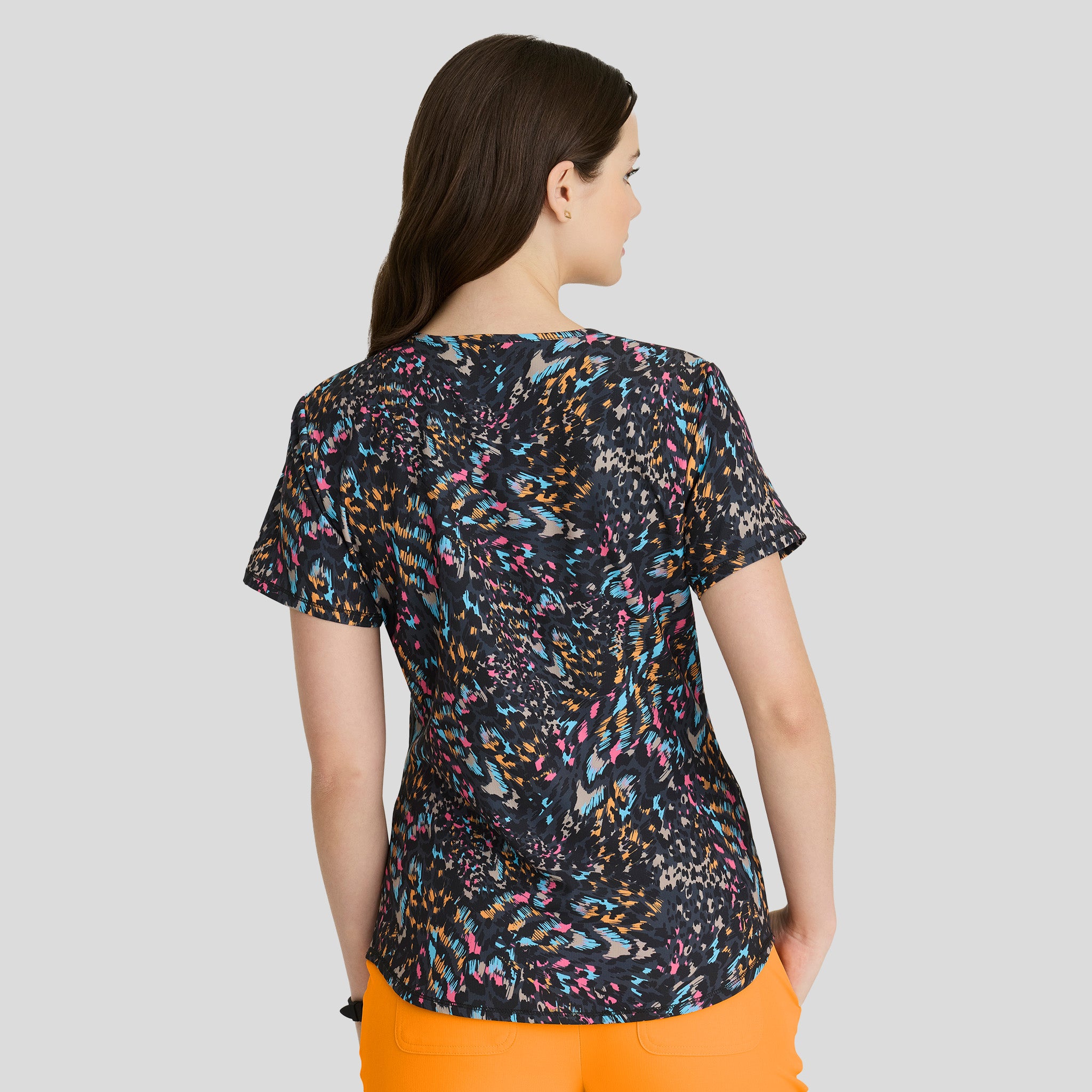 Essence V-Neck Animal Print Top | Animal Wonders