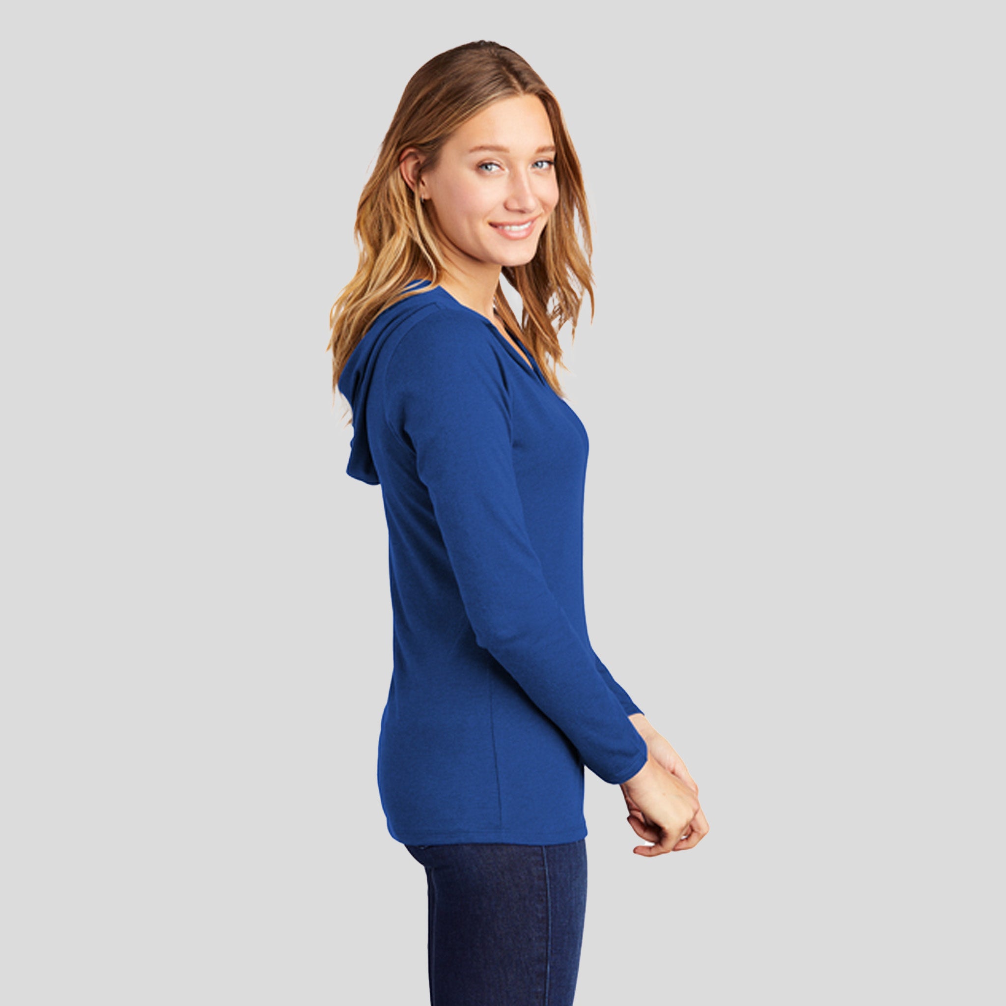 Women’s Perfect Tri ® Long Sleeve Hoodie | Deep Royal