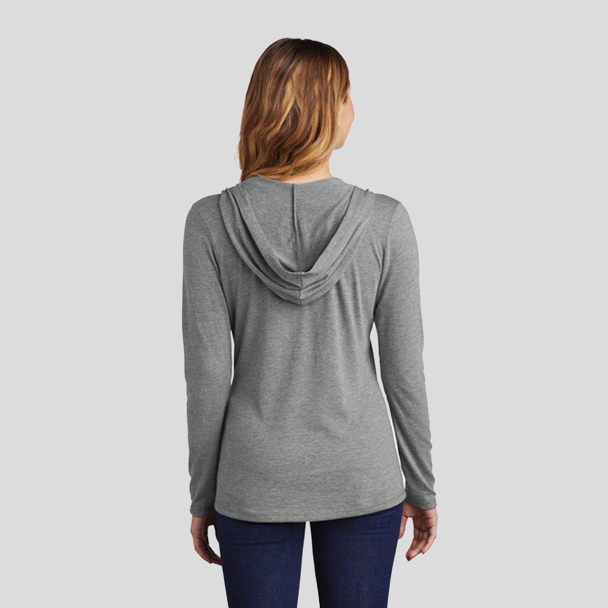 Women’s Perfect Tri ® Long Sleeve Hoodie | Grey Frost