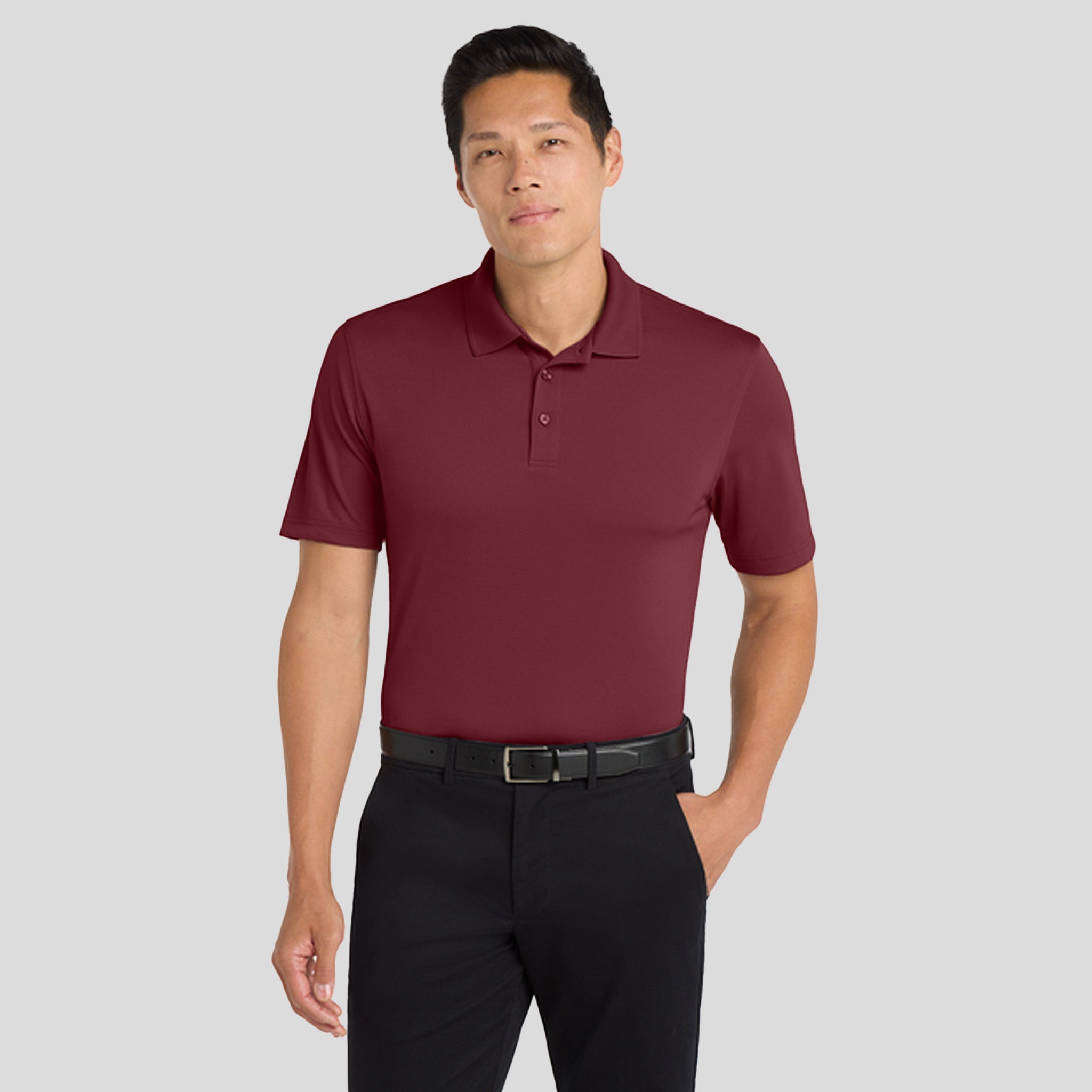 Dry Zone® UV Micro-Mesh Polo | Burgundy