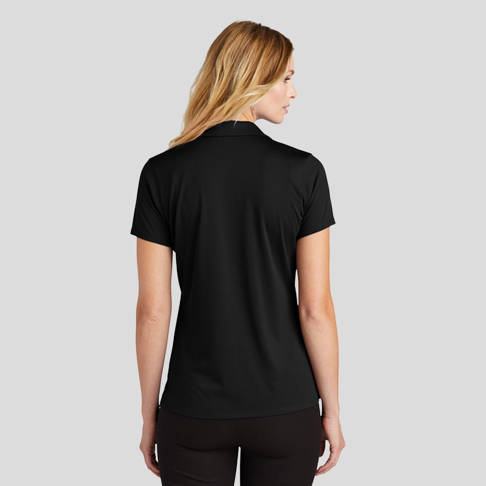 Women's Performance Staff Polo | Black