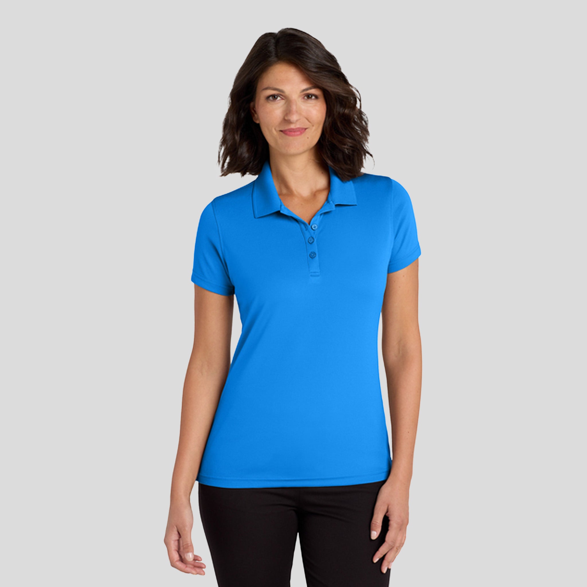 Women's Dry Zone® UV Micro-Mesh Polo | Coastal Blue