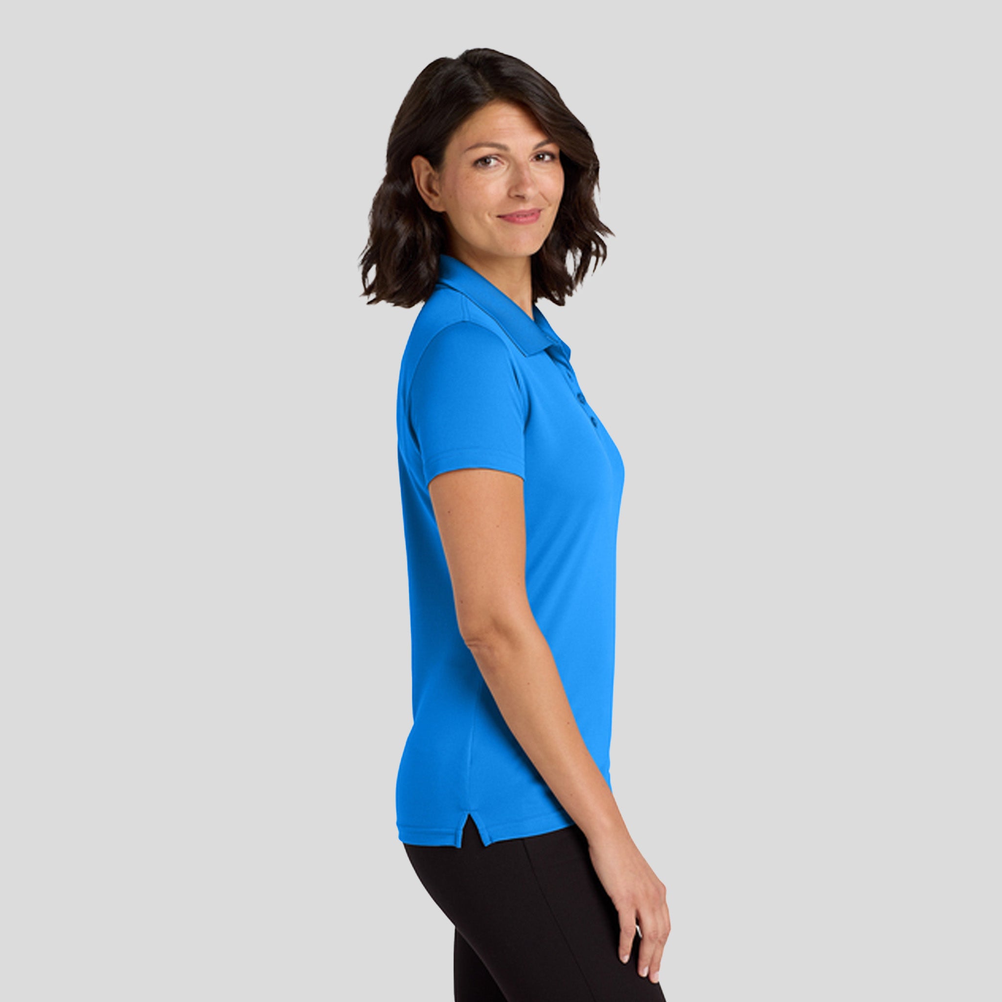 Women's Dry Zone® UV Micro-Mesh Polo | Coastal Blue