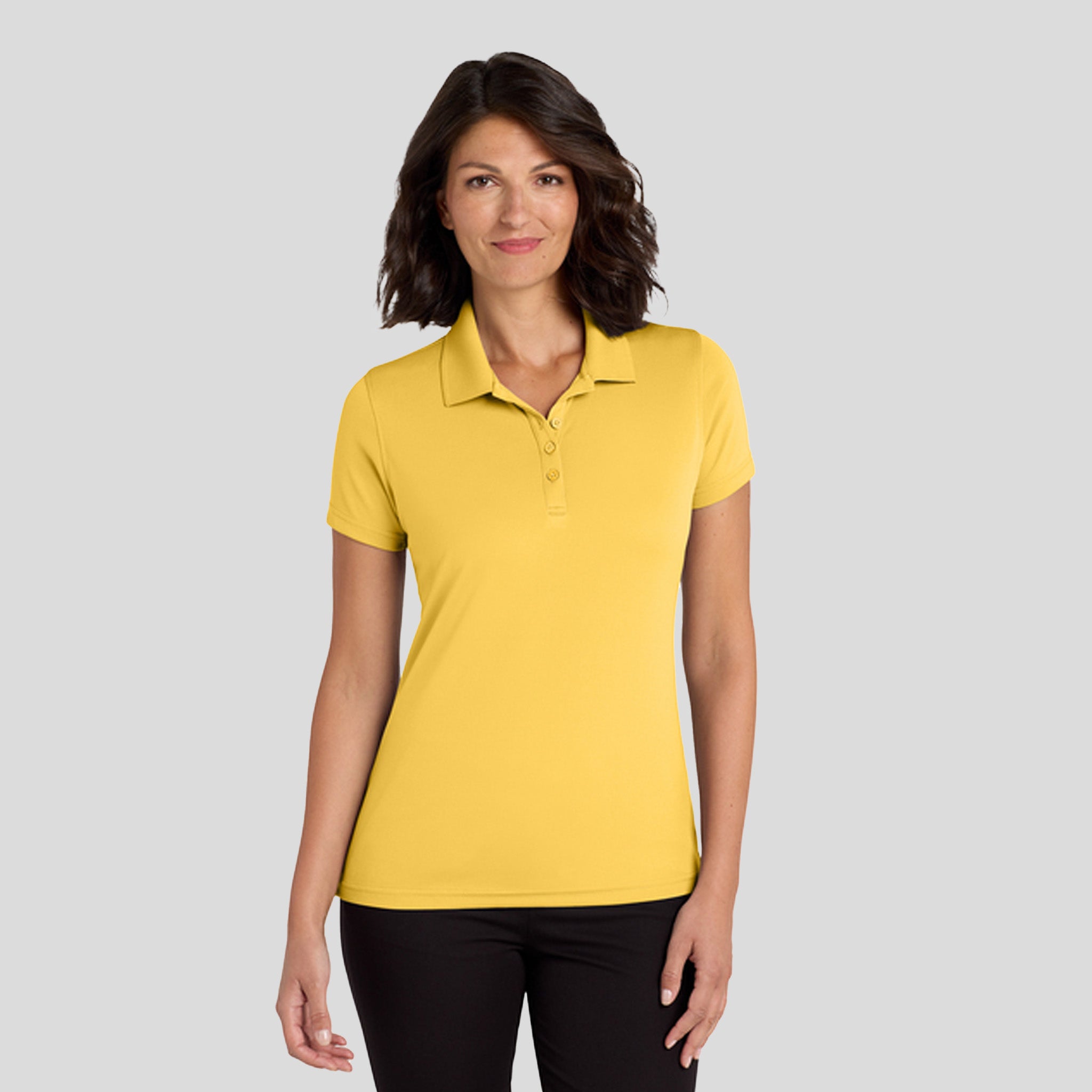 Women's Dry Zone® UV Micro-Mesh Polo | Sunburst Yellow
