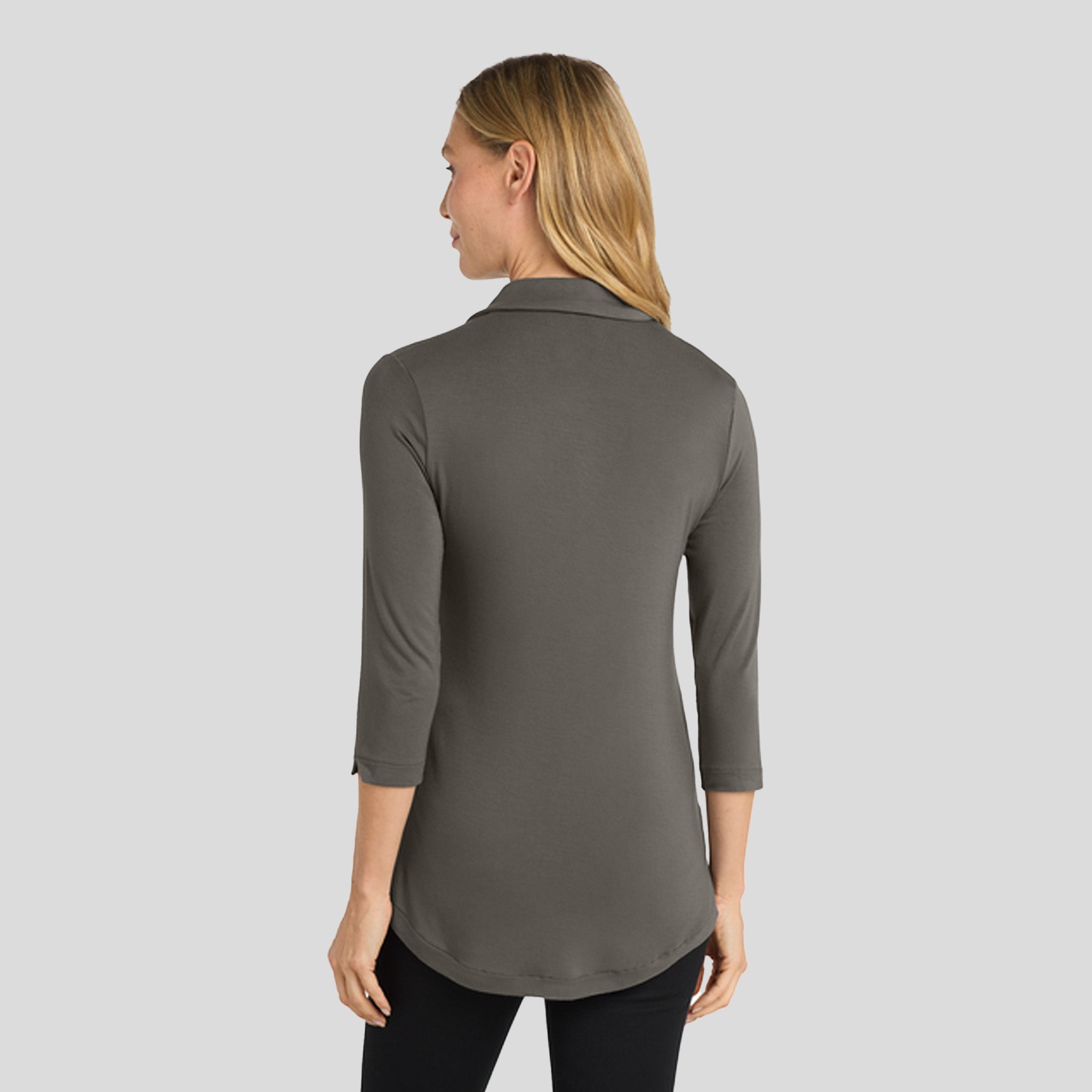 Women's Luxe Knit Tunic | Sterling Grey