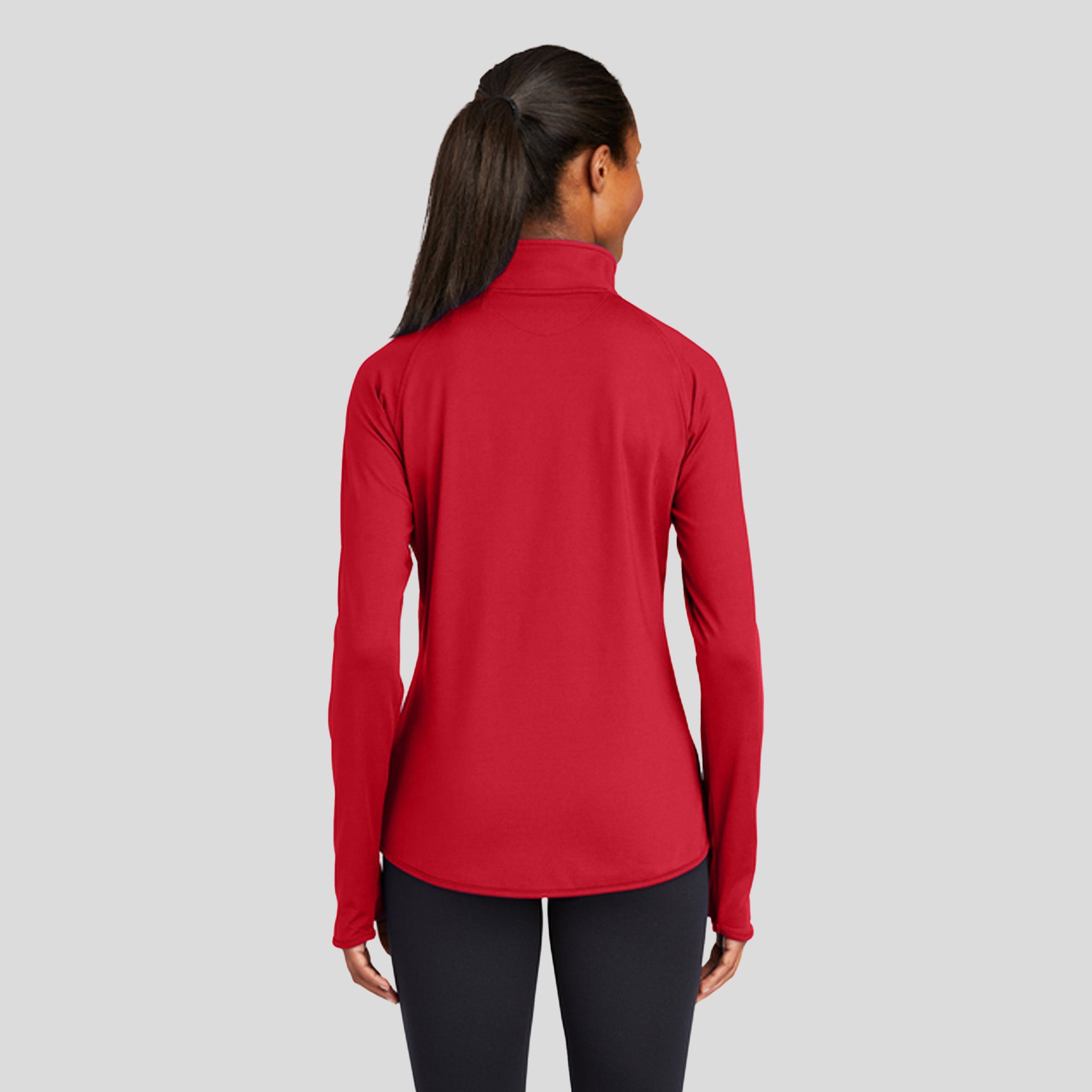 Women's Sport-Wick® Stretch 1/4-Zip Pullover | Red