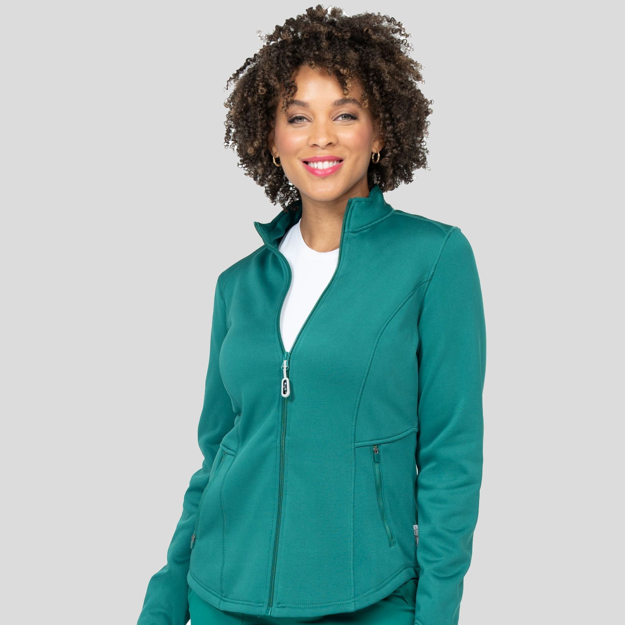 Niki Warm-Up Jacket | Royal – Robert's Medical Uniforms