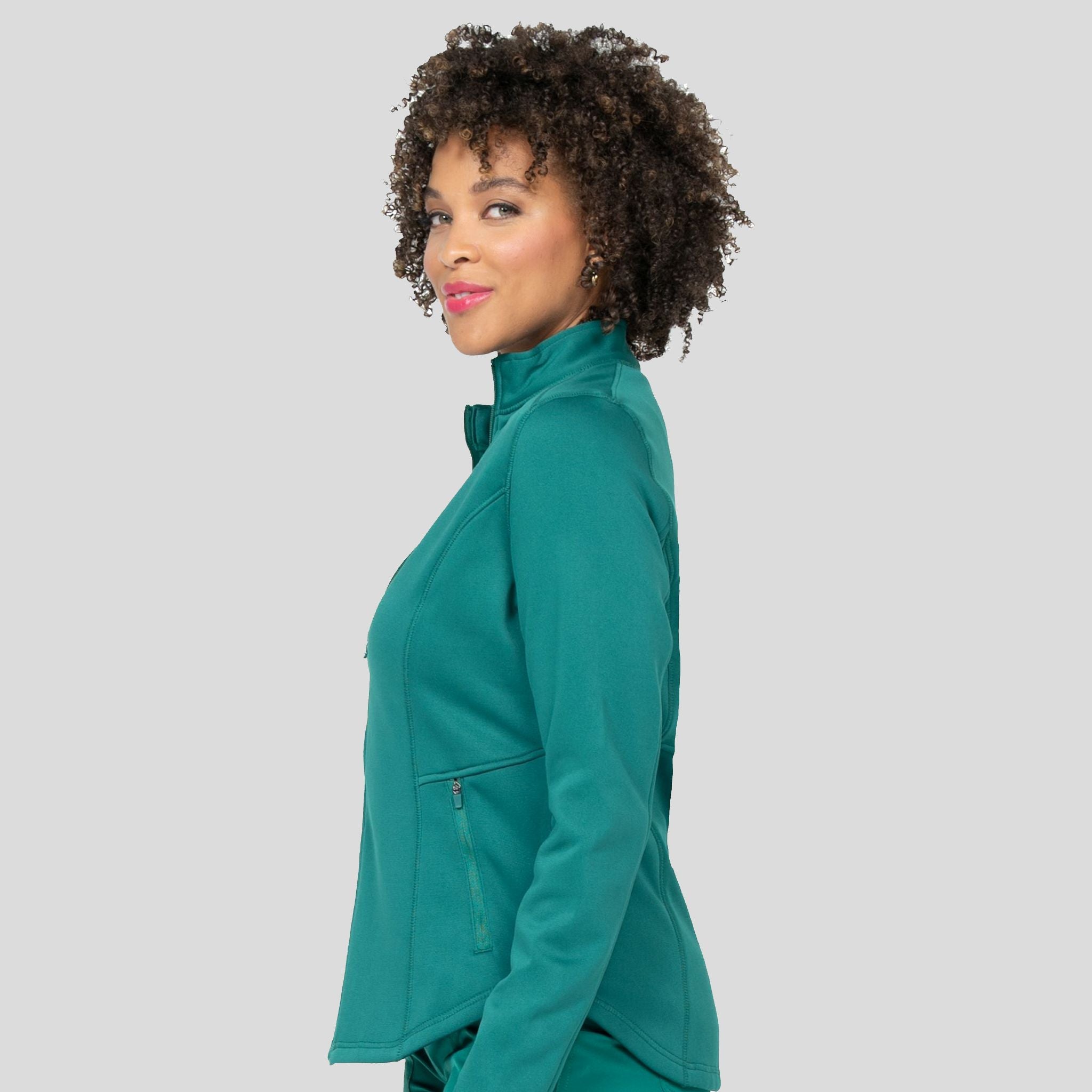 Niki Warm-Up Jacket | Royal – Robert's Medical Uniforms