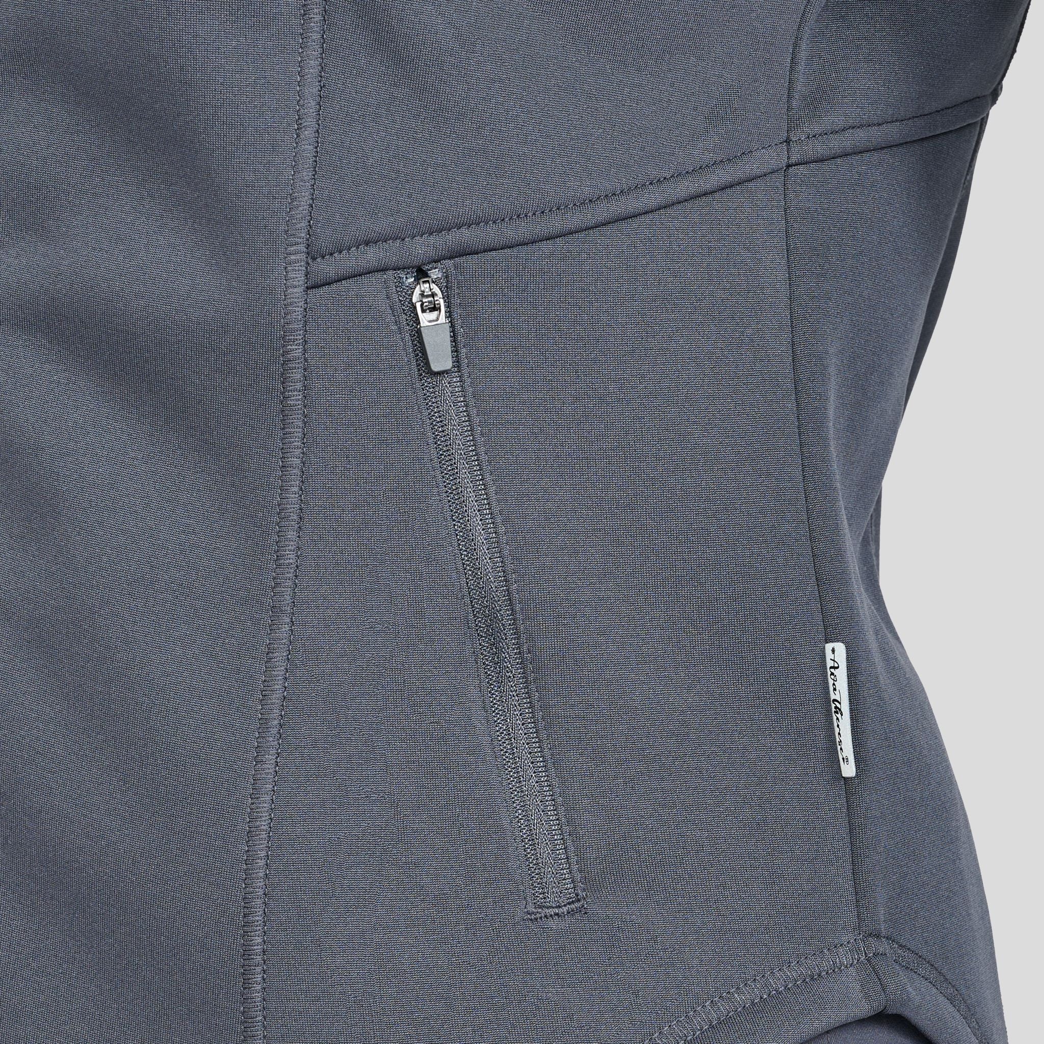 Megan Bonded Fleece Jacket | Pewter – Robert's Medical Uniforms