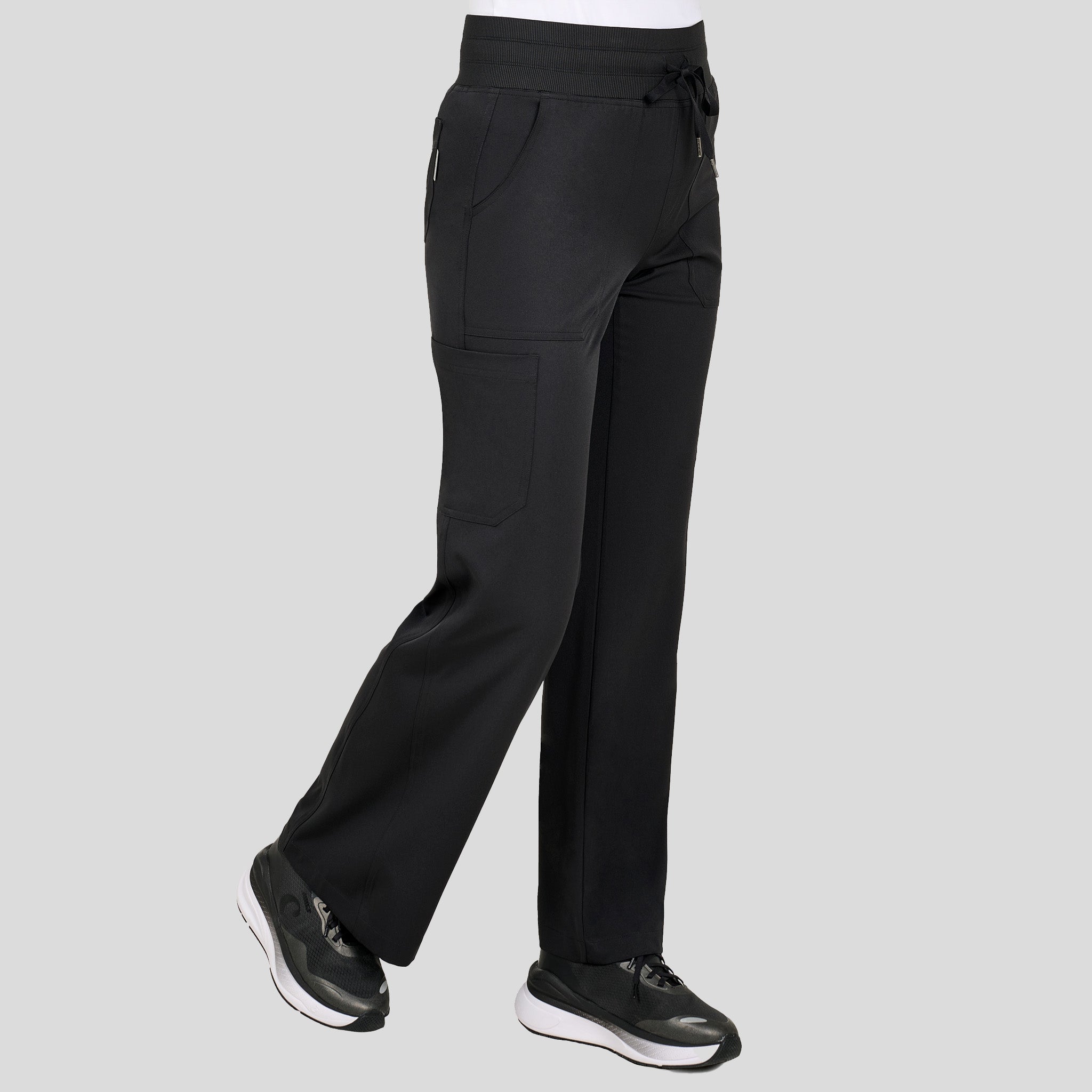 Avery Wide-Leg Pant | Black – Robert's Medical Uniforms