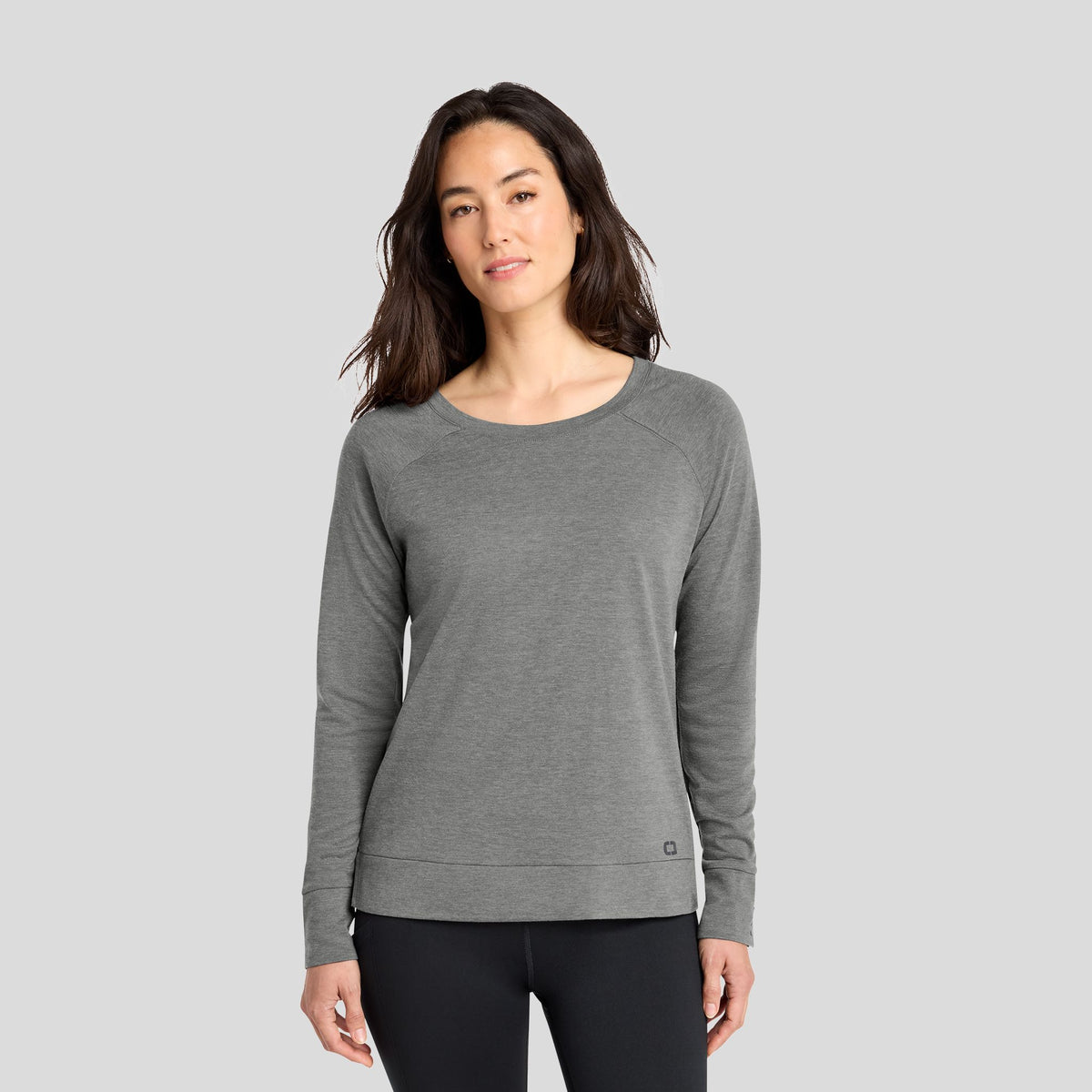 Women's Command Long Sleeve Scoop Neck | Gear Grey