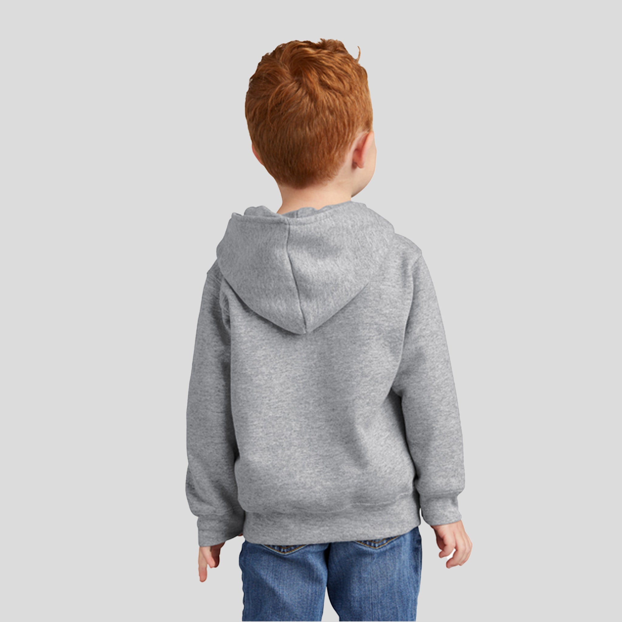 Toddler Core Fleece Pullover Hooded Sweatshirt | Athletic Heather